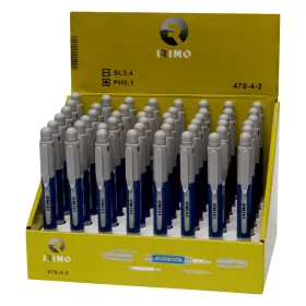 Suport șurubelnițe IRIMO (48 bucăți) PH0/3 mm PH1/4 mm