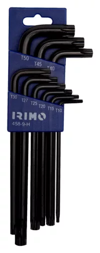 Set chei IRIMO Torx®, lungi, T10-T50, 9 bucăți