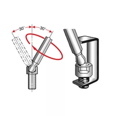 Set chei Allen BAHCO, capăt sferic, nichelate, 12 bucăți