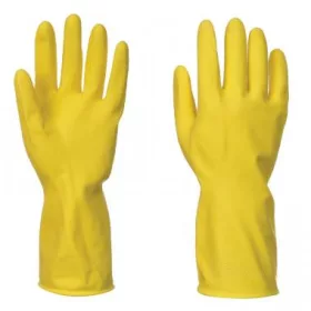   Háztartási latex kesztyű A800 PORTWEST Szín: sárga, Méret: XL