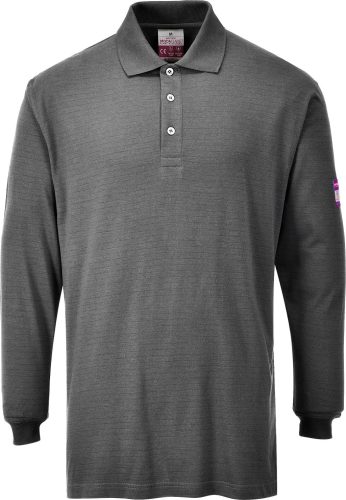 Tricou de tenis ignifug PORTWEST (FR10) Culoare: Gri, Mărime: S