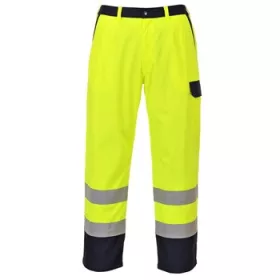   Pantaloni ignifugi Hi-Vis Bizflame Pro FR92 PORTWEST Culoare: galben, Mărime: XL