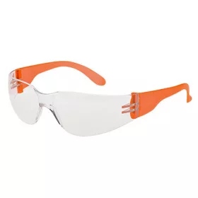   Ochelari de protecție tip wrap PW32 PORTWEST Culoare: transparent/portocaliu