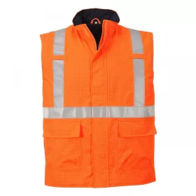   Bizflame Rain Hi-Vis antisztatikus FR mellény S776 PORTWEST Szín: narancs, Méret: M
