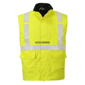   Vestă antistatică Bizflame Rain Hi-Vis FR S776 PORTWEST Culoare: galben, Mărime: L