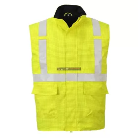   Bizflame Rain Hi-Vis antisztatikus FR mellény S776 PORTWEST Szín: sárga, Méret: 2XL