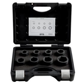 BAHCO 3/4” Erősített gépi dugókulcskészlet, 8 részes