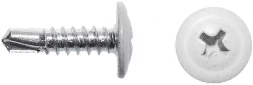 Șurub autofiletant de 4,2x16 mm. Cap de lentilă mare (Opel) RAL 7016