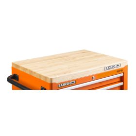   Acoperiș din lemn de castan BAHCO de 26" pentru cărucior de scule 1470K, 674x497x40mm
