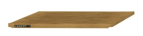 Acoperiș din lemn de castan BAHCO de 26" pentru cărucior de scule 1470K, 674x497x40mm