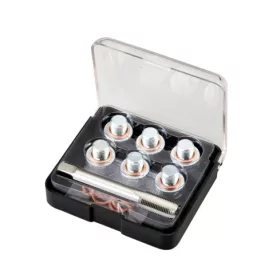   Kit de reparare pentru șuruburi de scurgere ulei BAHCO Mini, filet M15x1.5 + 6 șuruburi + 12 șaibe, BOD103