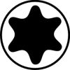 BAHCO Torziós bit, TORX®20x25 mm (2 db)