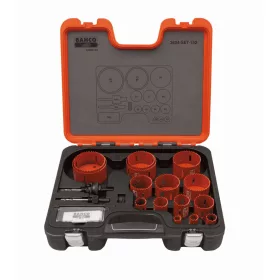   Set de tăietoare circulare bimetalice BAHCO Sandflex®, 16-83 mm (18 bucăți)