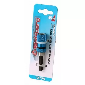   Mágneses bitbefogó 1/4" 60mm, mélységhatárolós mágnesgyűrűvel