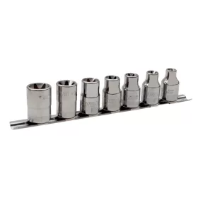   Set chei tubulare BAHCO de 1/2", TORX®, 7 piese (E-20-E24)