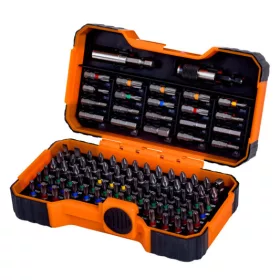 BAHCO Bitkészlet, színes, 100 részes