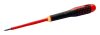 Șurubelniță izolată BAHCO ERGO™, plată și subțire 3x0,5x125 mm