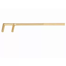   Cheie pentru roți de supapă BAHCO, antiscânteie, aluminiu-bronz, 45 mm