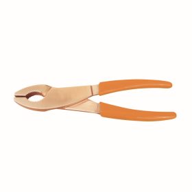 BAHCO Szikramentes gázcső-fogó, Berillium-Réz, Be-Cu, 200mm