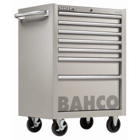 BAHCO 7 fiókos üres szerszámkocsi, rozsdamentes