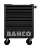 BAHCO E72 line 7 fiókos üres szerszámkocsi (RAL-9005) fekete