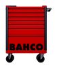 BAHCO E72 line 7 fiókos üres szerszámkocsi (RAL-3001) piros