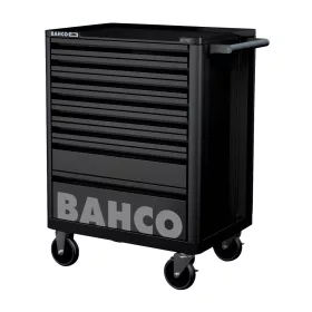   BAHCO E72 line 8 fiókos üres szerszámkocsi (RAL-9005) fekete