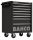 Cărucior scule gol BAHCO C75 cu 8 sertare (RAL-9005) negru
