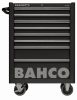 Cărucior scule gol BAHCO C75 cu 8 sertare (RAL-9005) negru