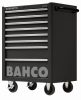 Cărucior scule gol BAHCO C75 cu 8 sertare (RAL-9005) negru