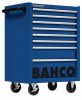 BAHCO C75 8 fiókos üres szerszámkocsi (RAL-5002) kék
