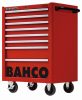 Cărucior scule gol BAHCO C75 cu 8 sertare (RAL-3001) roșu