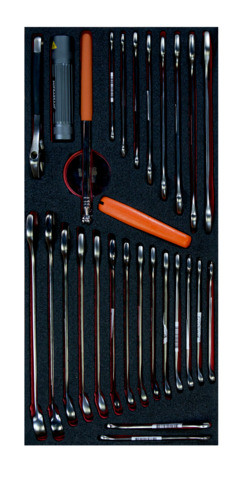 Cutie metalică de scule BAHCO cu 146 de piese