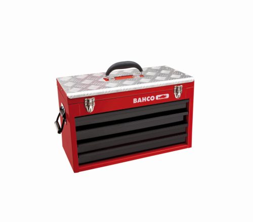 Cutie de scule metalică BAHCO cu 4 sertare și tavă superioară
