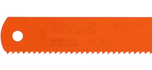 BAHCO Gépi fémfűrészlap, Sandflex® bi-metal, 425x32x1.60, TPI=6