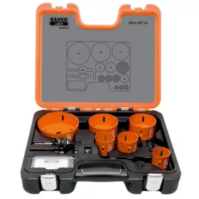   Set de tăietoare circulare bimetalice BAHCO Sandflex®, 44-114 mm (7 bucăți)