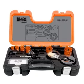   Set de tăietoare circulare bimetalice BAHCO Sandflex®, 19-48 mm (8 bucăți)