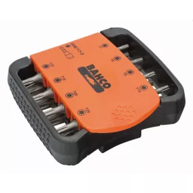   BAHCO 17 darabos bitkészlet TORX® csavarokhoz és bittartó