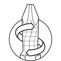 Bit diamantat BAHCO Torx 10x25 mm (5 buc.)