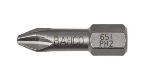 BAHCO Rozsdamentes acél bit PH3 csavarokhoz, 25mm, 10bit/csomag
