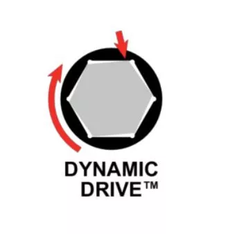 BAHCO 1/4" Dugókulcs, Hex profil, inches 1/8"