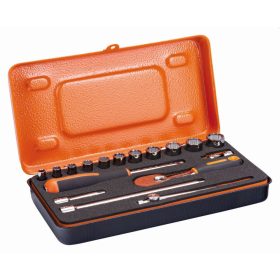 Set chei tubulare BAHCO 1/4" 16 bucăți