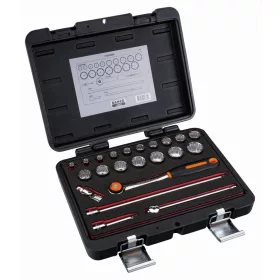 Set chei tubulare BAHCO 3/8"