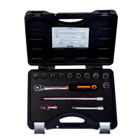 Set chei tubulare BAHCO 1/2", 14 bucăți în pungă