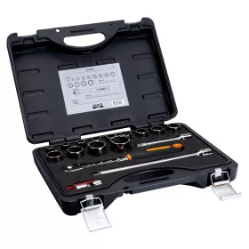 BAHCO Set chei tubulare 1/2", AF, 17 buc