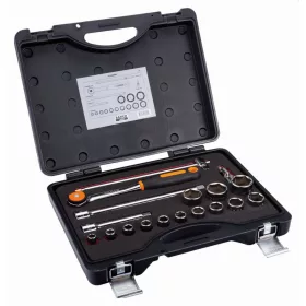 Set chei tubulare BAHCO 1/2", 18 piese