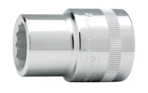 Cheie tubulară BAHCO de 3/4", profil bi-hexagonal, 40 mm