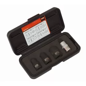   Cap tubular BAHCO ranforsat 1/2" SW10x38 pentru frână în 5 puncte