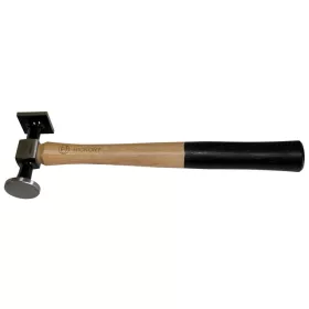   Ciocan de caroserie BAHCO cu relief convex (37mm) și pătrat plat (40x40mm), 328mm, 500g