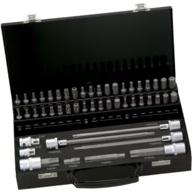 BAHCO Behajtóhegy készlet, TX, XZN, Imbusz, 49 részes